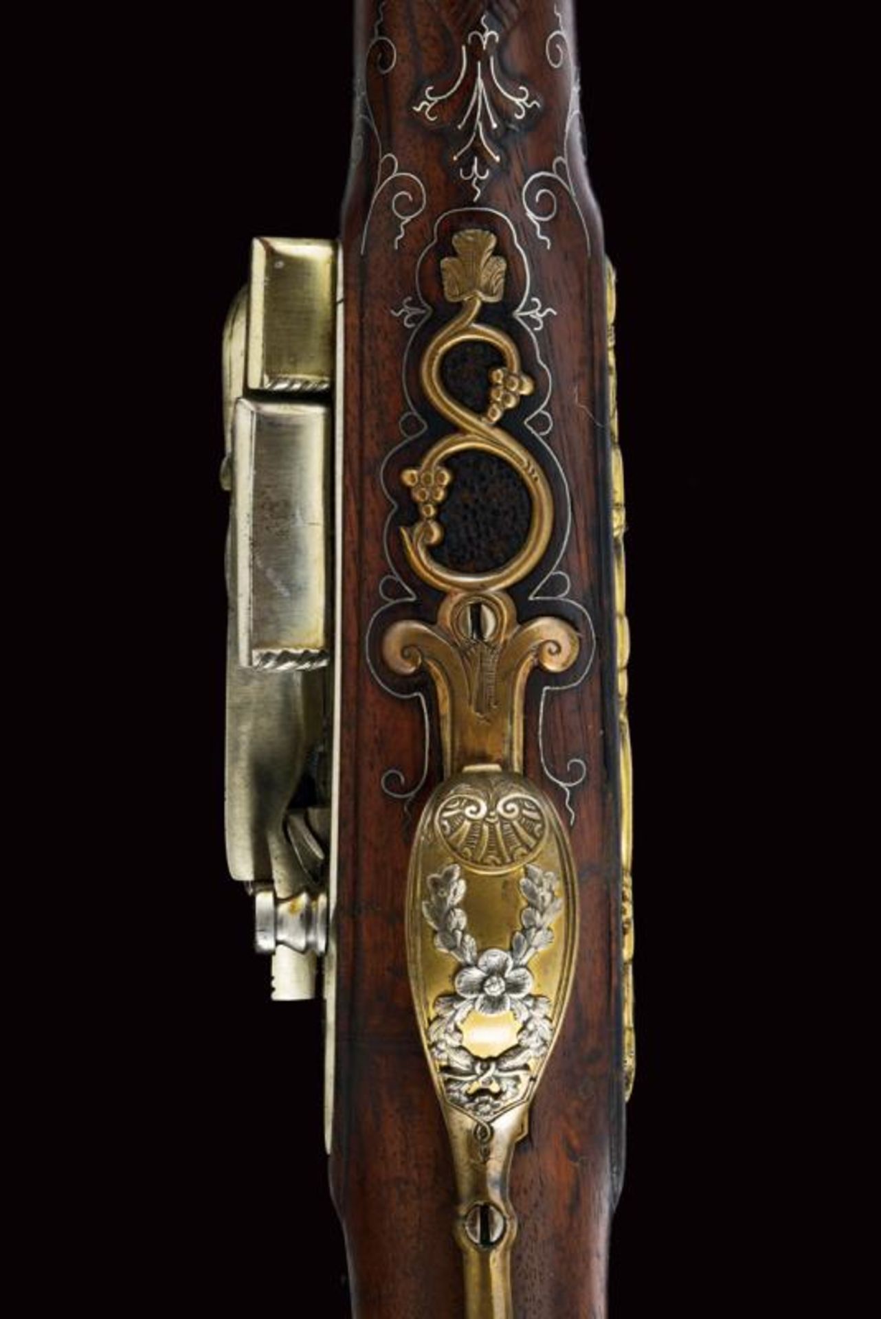 A beautiful flintlock hunting gun by Carmine Papa - Bild 3 aus 13