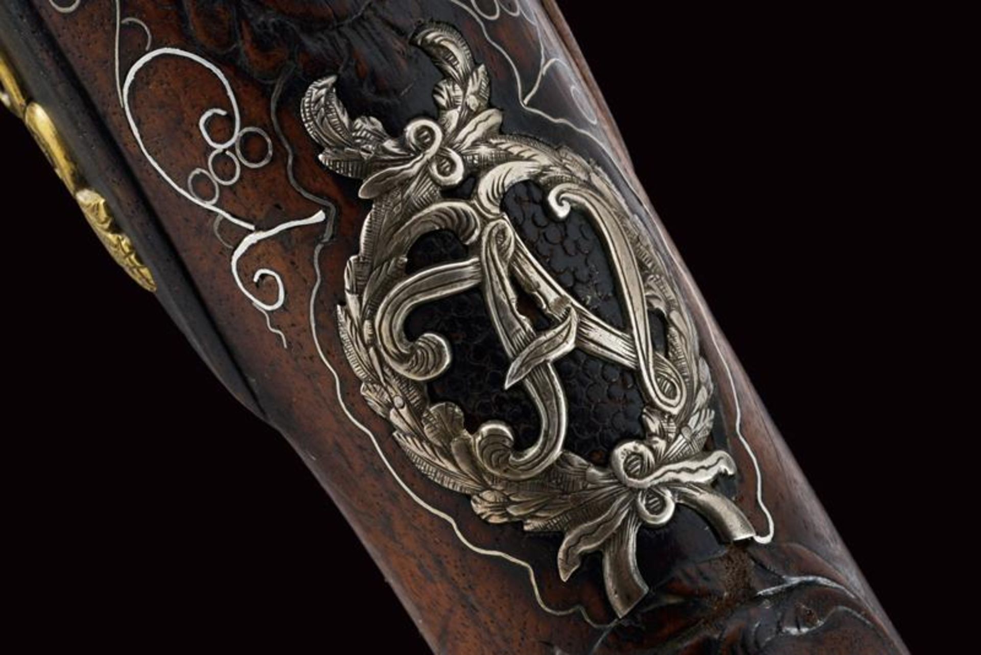 A beautiful flintlock hunting gun by Carmine Papa - Bild 7 aus 13