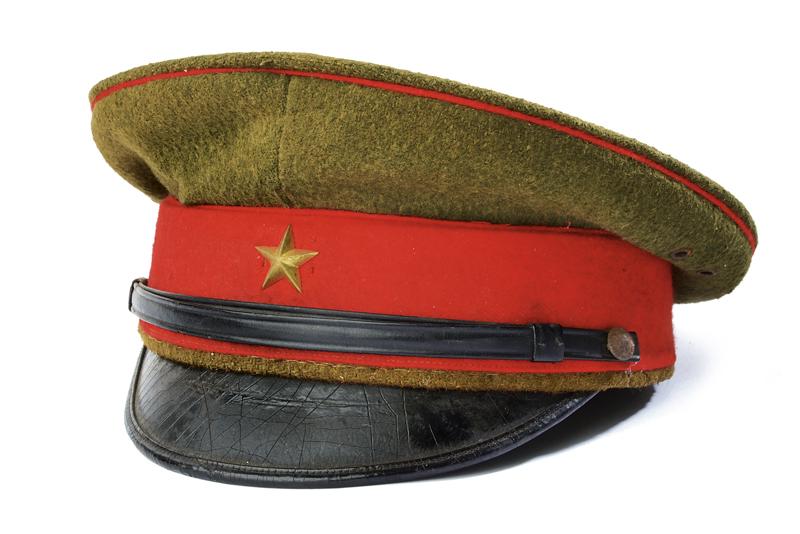 An Officer's Visor Cap