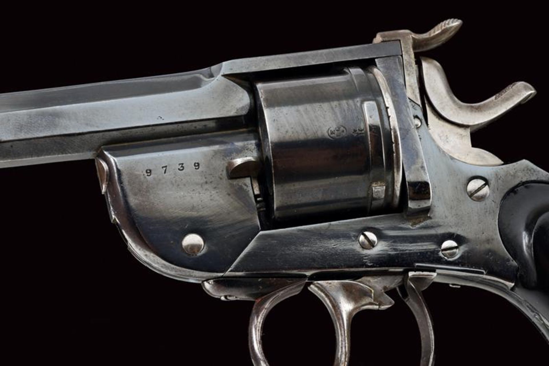 A rare Levaux centerfire revolver - Bild 2 aus 6