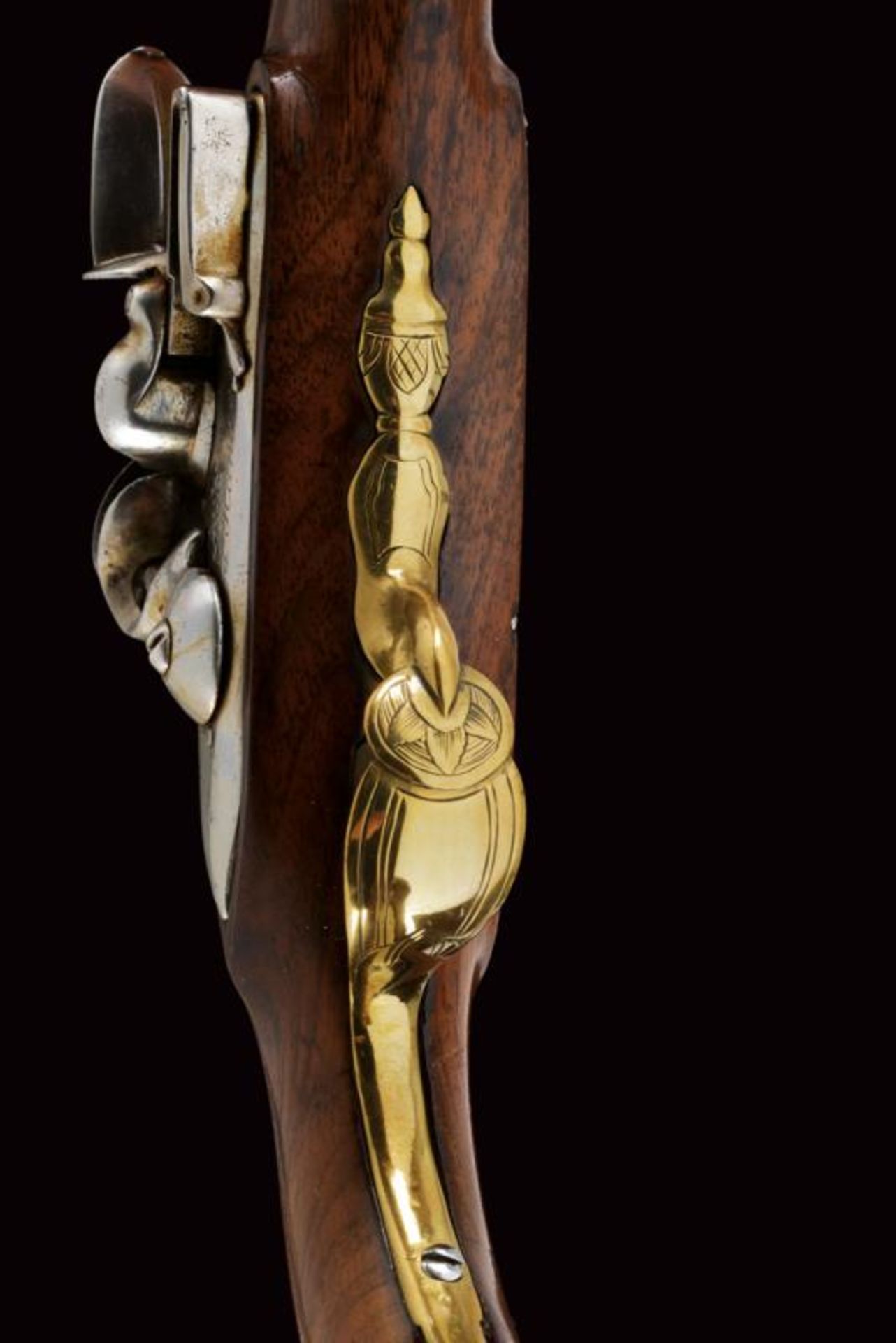 A pair of blunderbuss flintlock pistol for a naval officer - Bild 6 aus 6