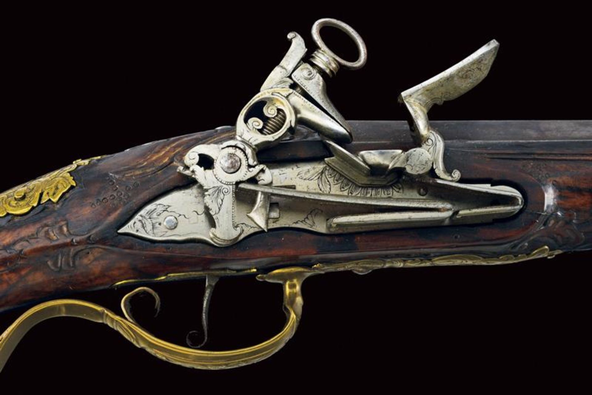 A miquelet flintlock hunting gun - Image 2 of 10