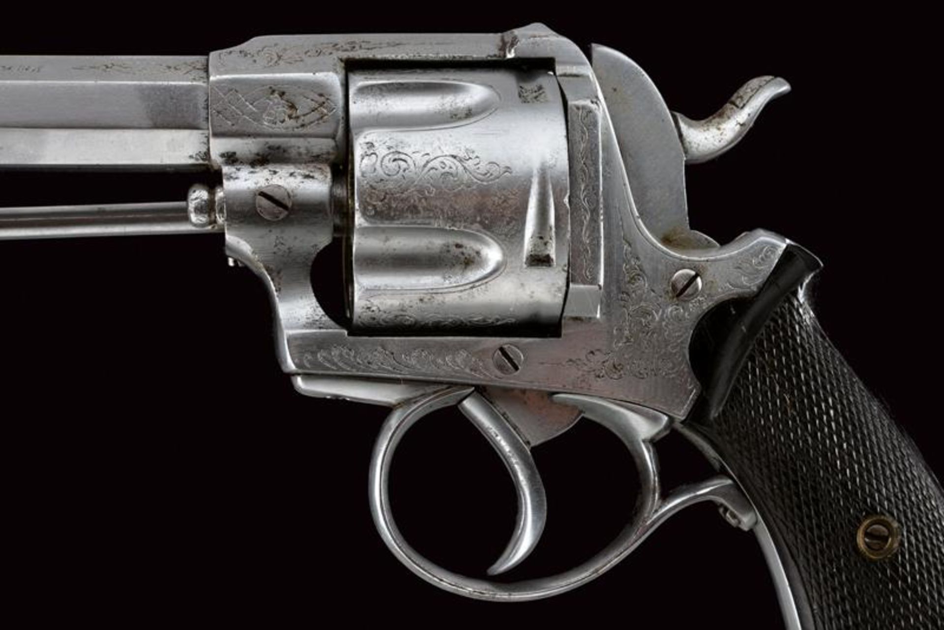 A rare centerfire revolver by Vernek y Desteves - Bild 6 aus 8