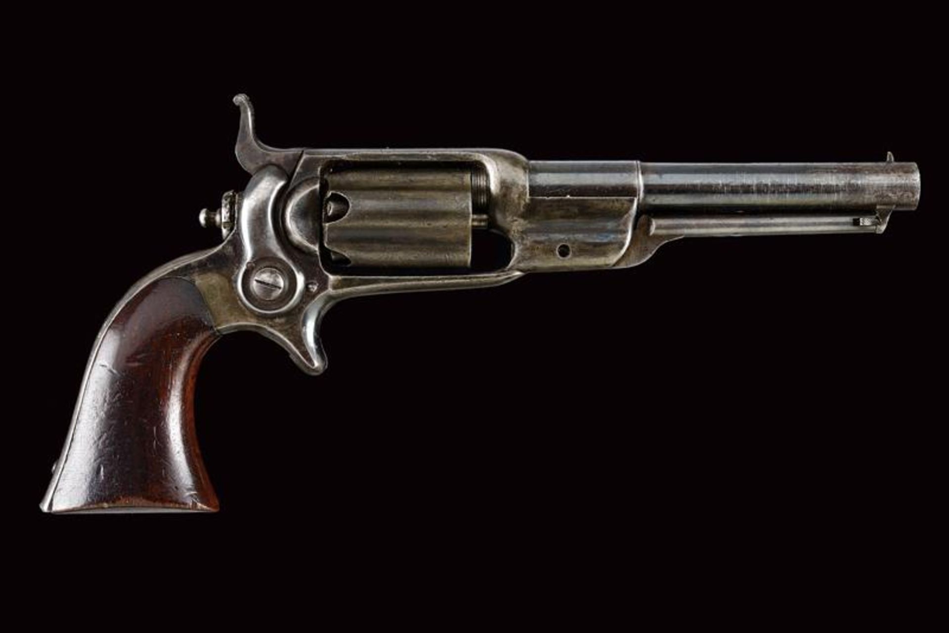 A Colt Model 1855 Sidehammer Pocket Revolver - Bild 7 aus 7