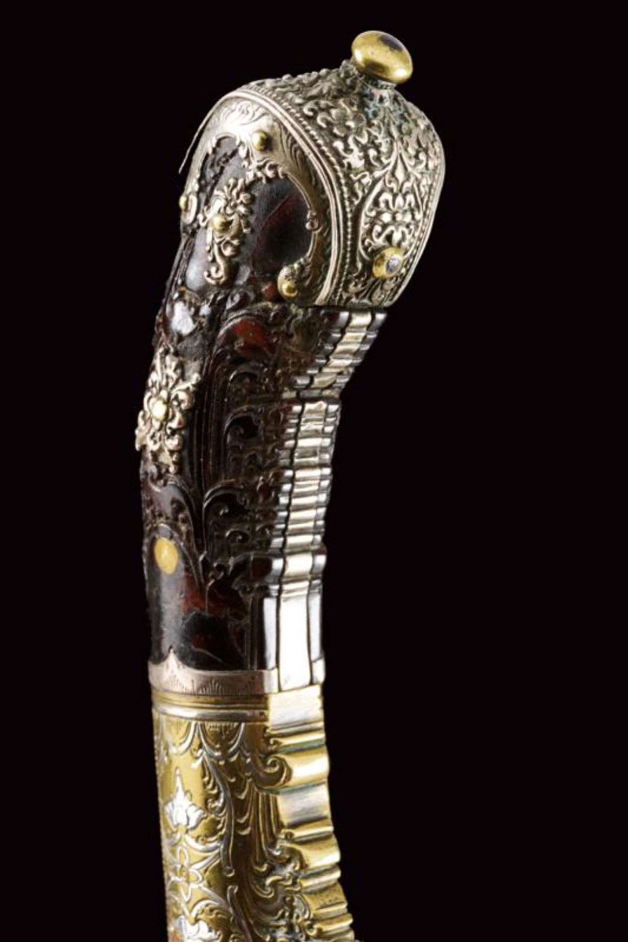 A beautiful silver mounted Piha-kaetta - Bild 6 aus 8