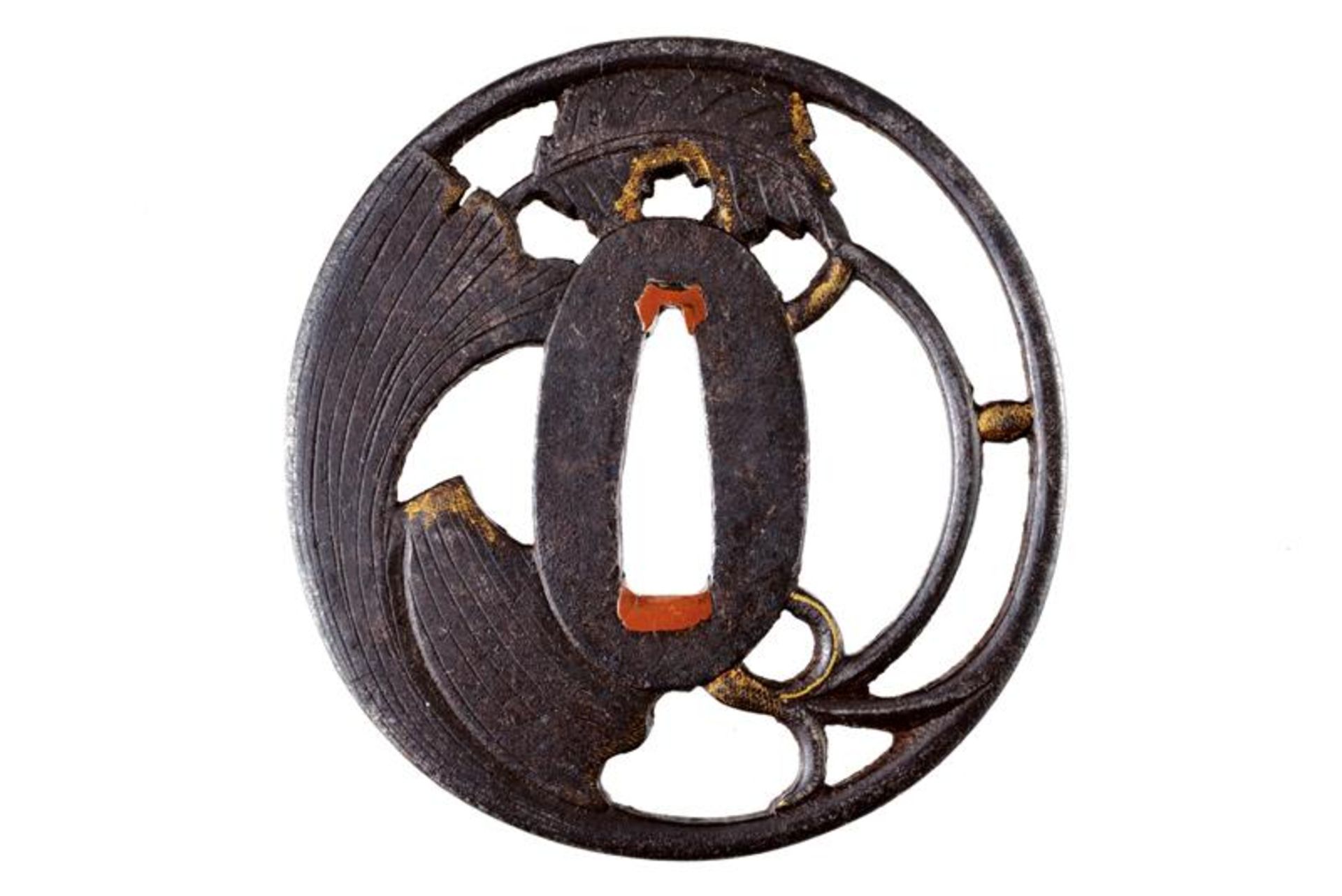 A tsuba of the Echizen Kinai school - Bild 2 aus 2