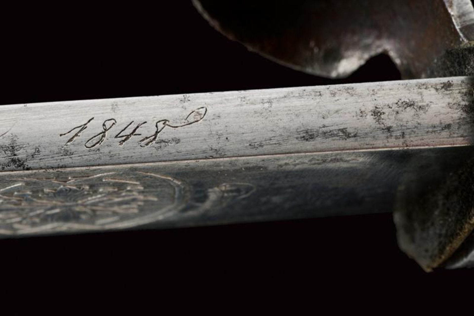 A rare hunting knife with inscriptions inspired by Revolutionary movements - Bild 6 aus 8