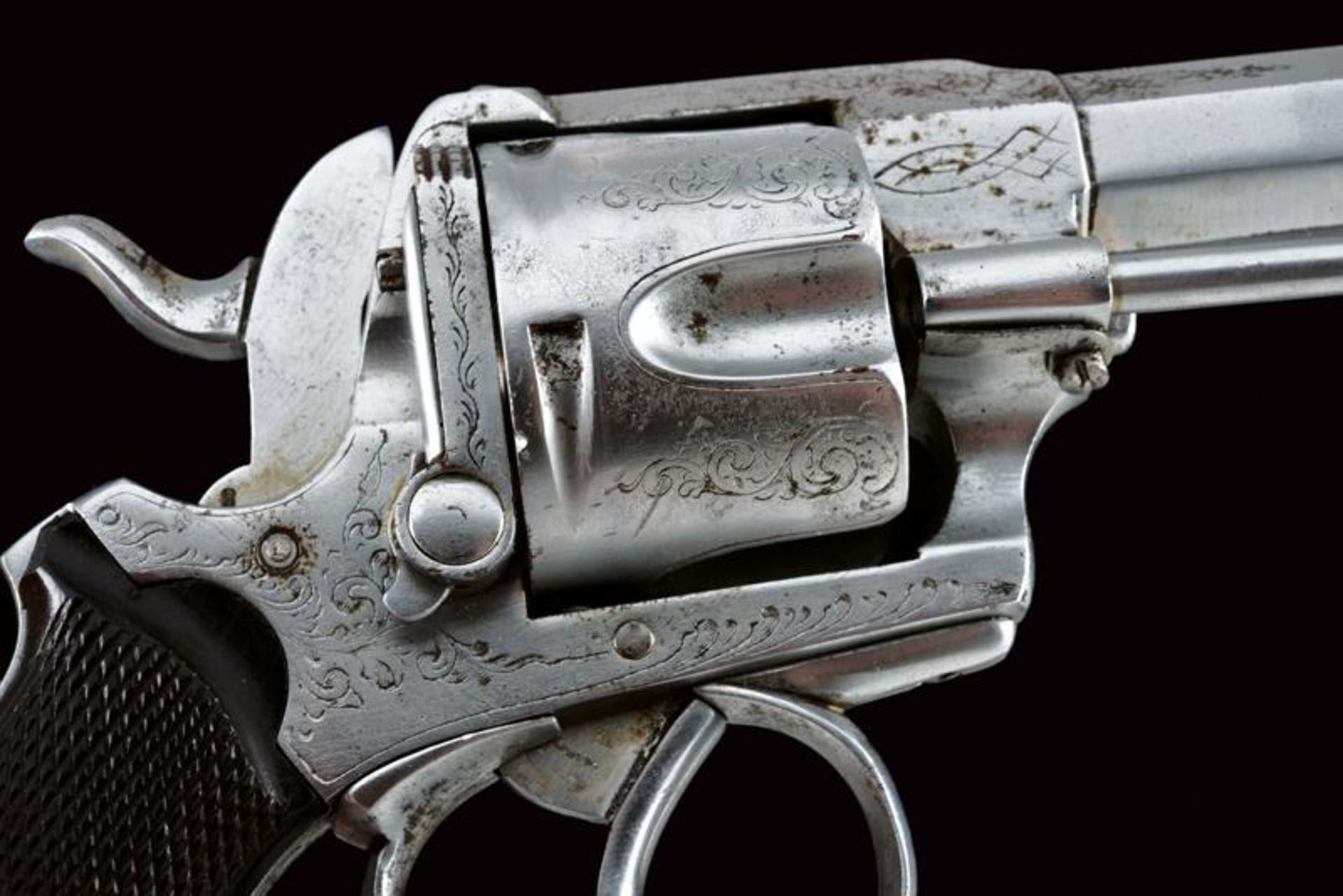 A rare centerfire revolver by Vernek y Desteves - Bild 2 aus 8