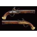 A pair of flintlock pistols by Vaglienti