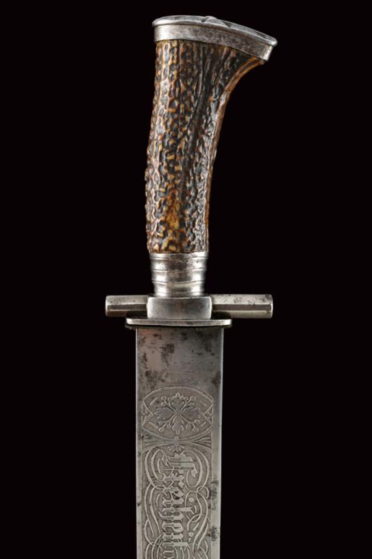 A rare hunting knife with inscriptions inspired by Revolutionary movements - Bild 5 aus 8