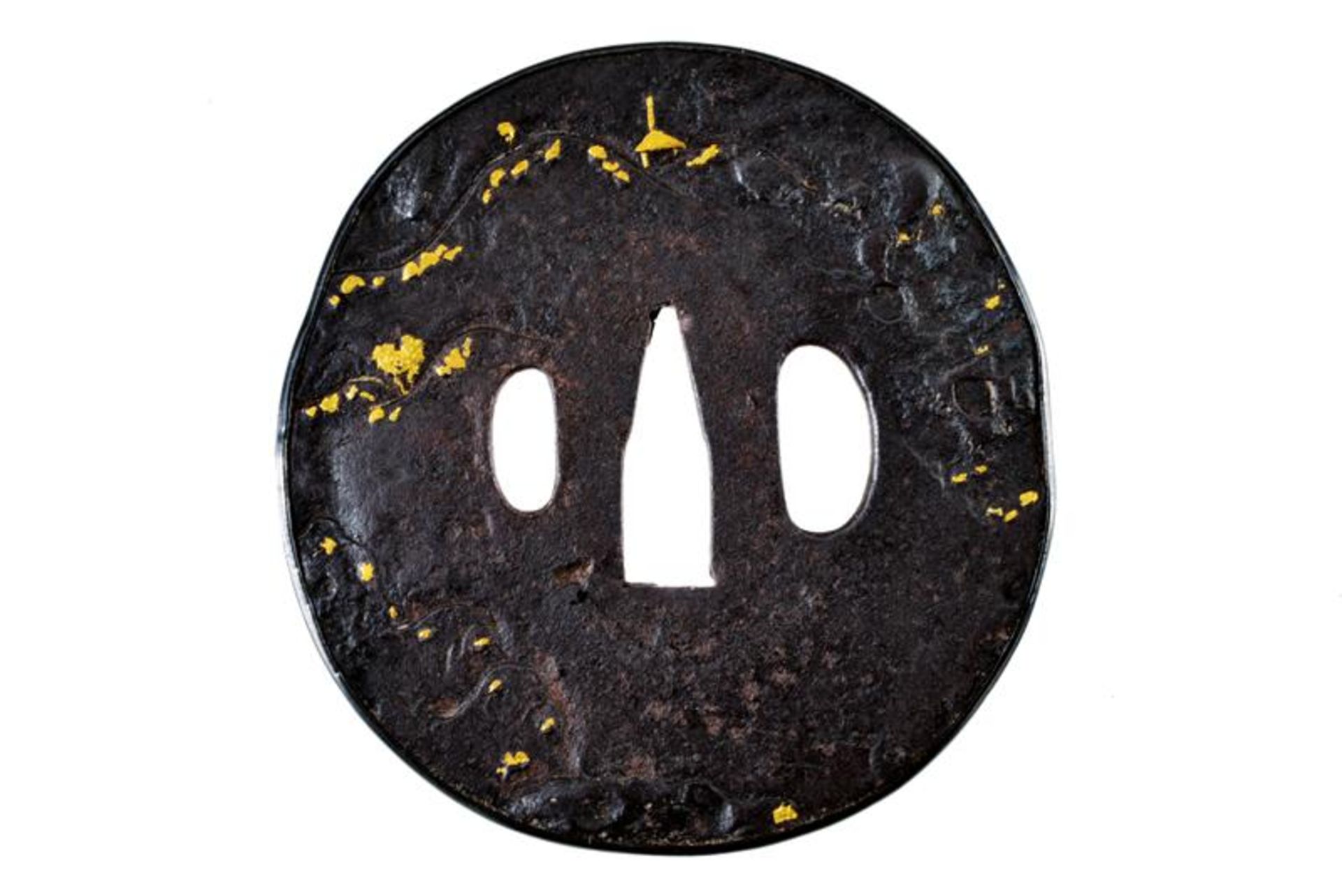 A beautiful tsuba of the Hamano school - Bild 2 aus 3