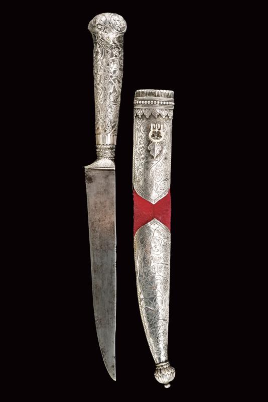 A fine silver mounted knife - Image 9 of 9