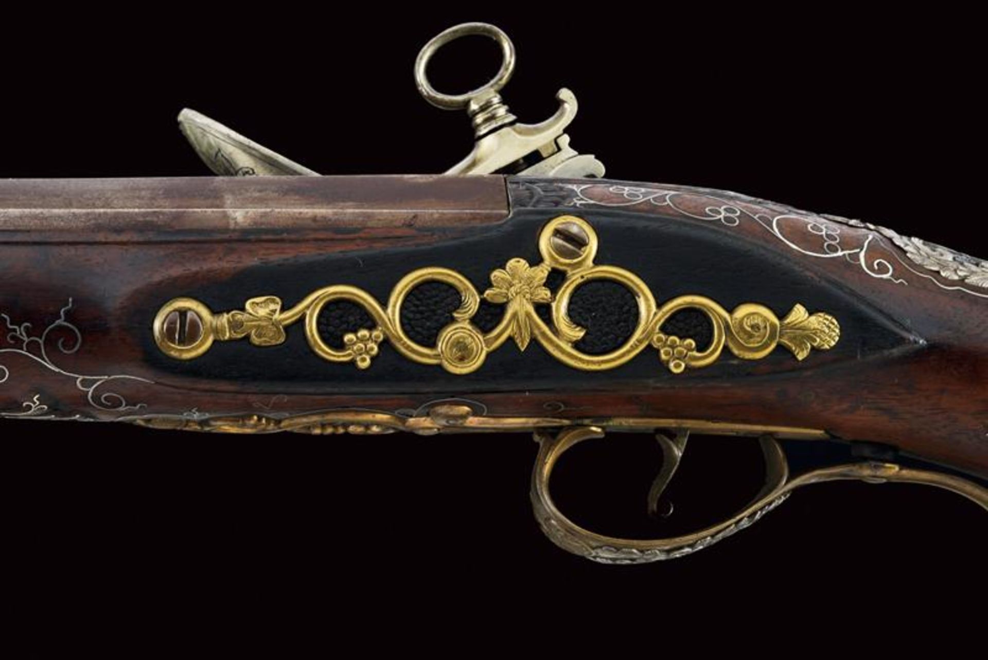 A beautiful flintlock hunting gun by Carmine Papa - Bild 4 aus 13