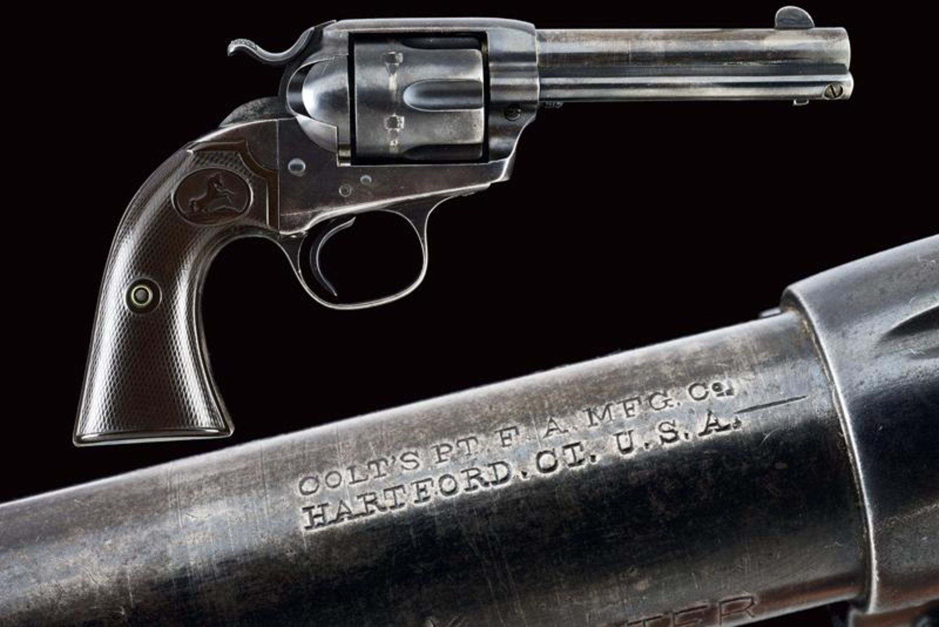 A Colt Single Action Revolver