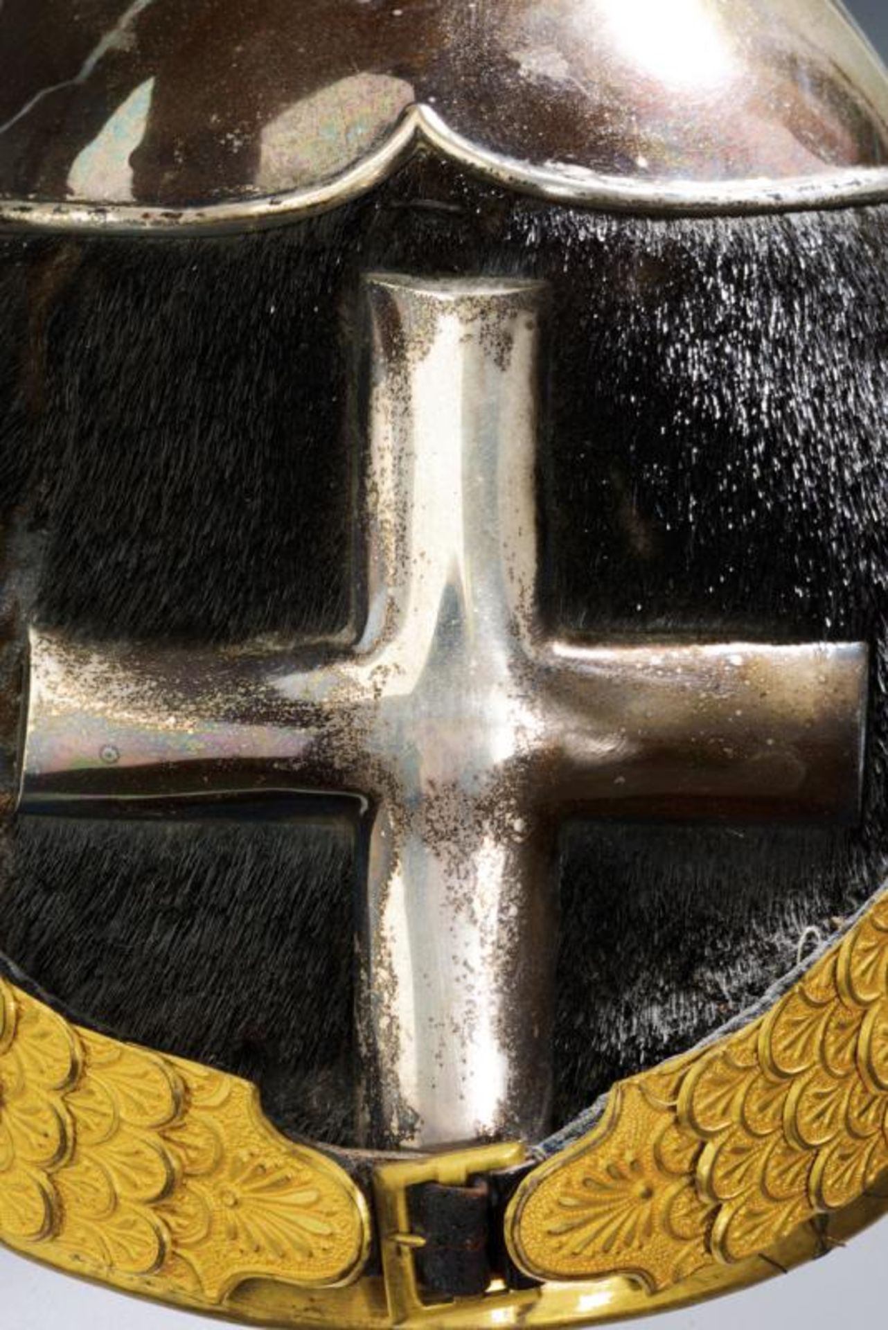 A cavalry officer's helmet, epoch king Umberto I of Italy - Bild 2 aus 7