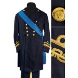 A rear admiral's uniform of Camillo Candiani (1841-1919)