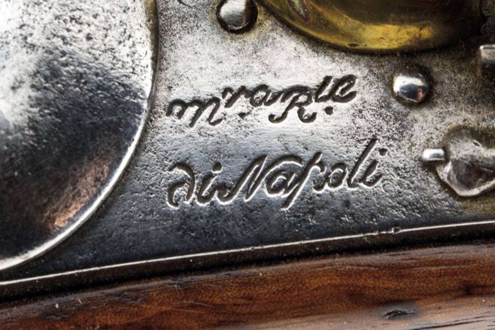 A cavalry flintlock pistol - Bild 2 aus 8