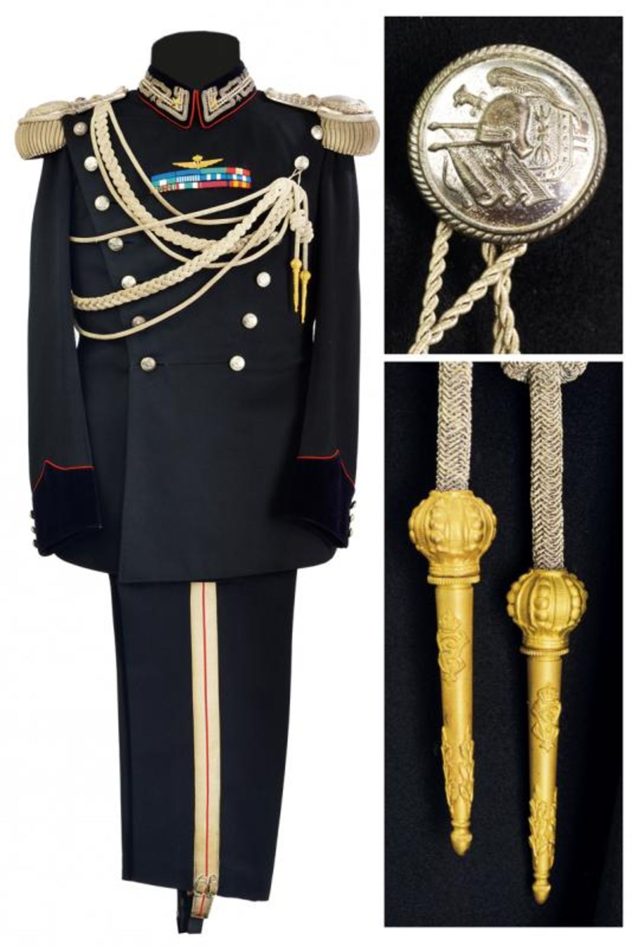 A general's uniform of Baron Edoardo Denza