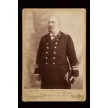 An original picture of rear admiral Camillo Candiani (1841-1919)