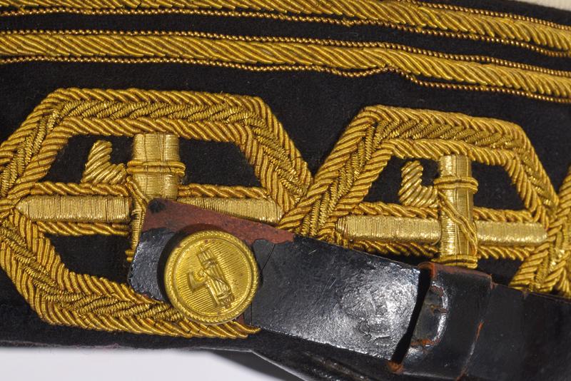 A lieutenant general's MVSN cap of Luigi Russo - Image 2 of 4