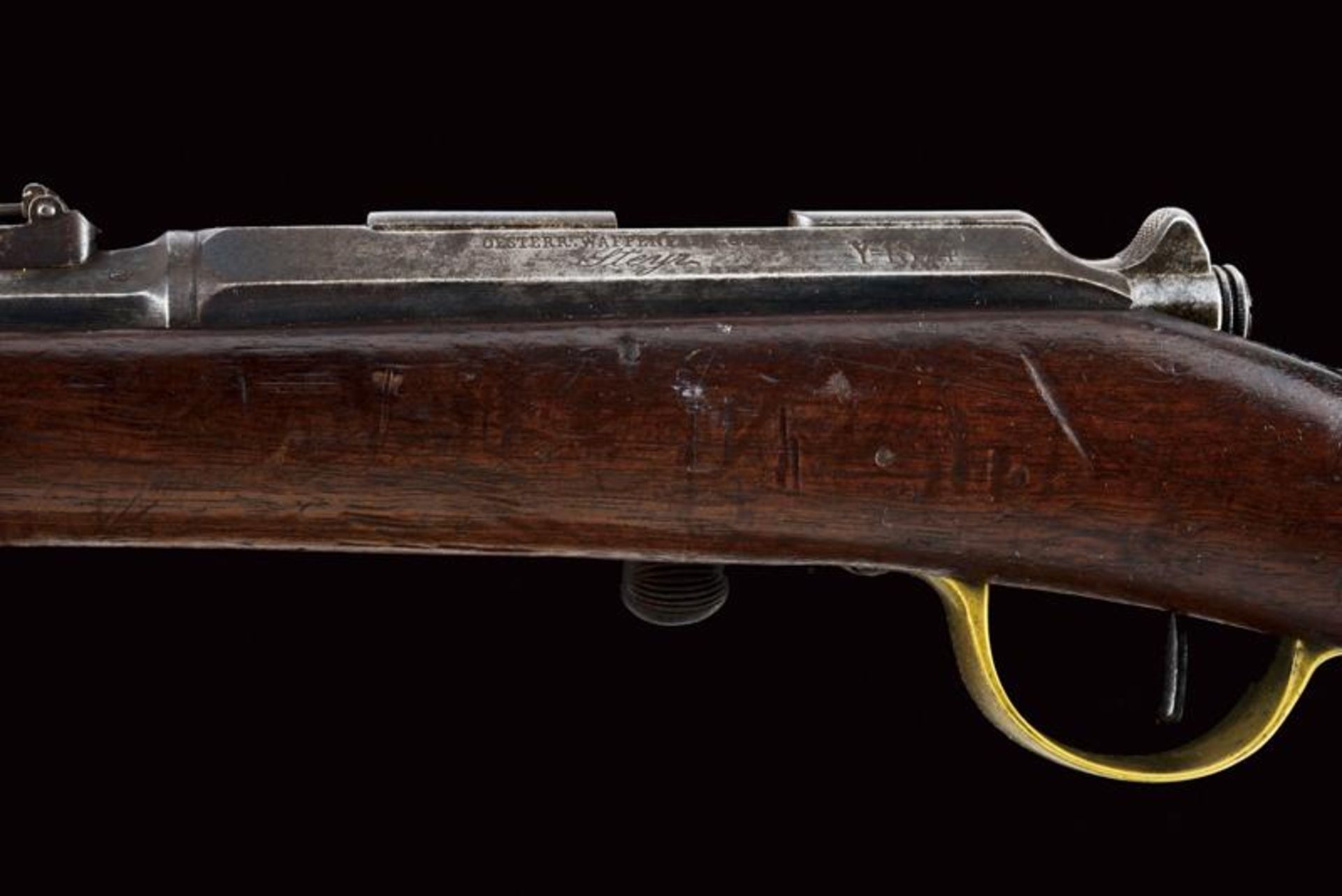 A rare Gras Y1874 carbine of Steyr production, Greek contract - Image 8 of 15