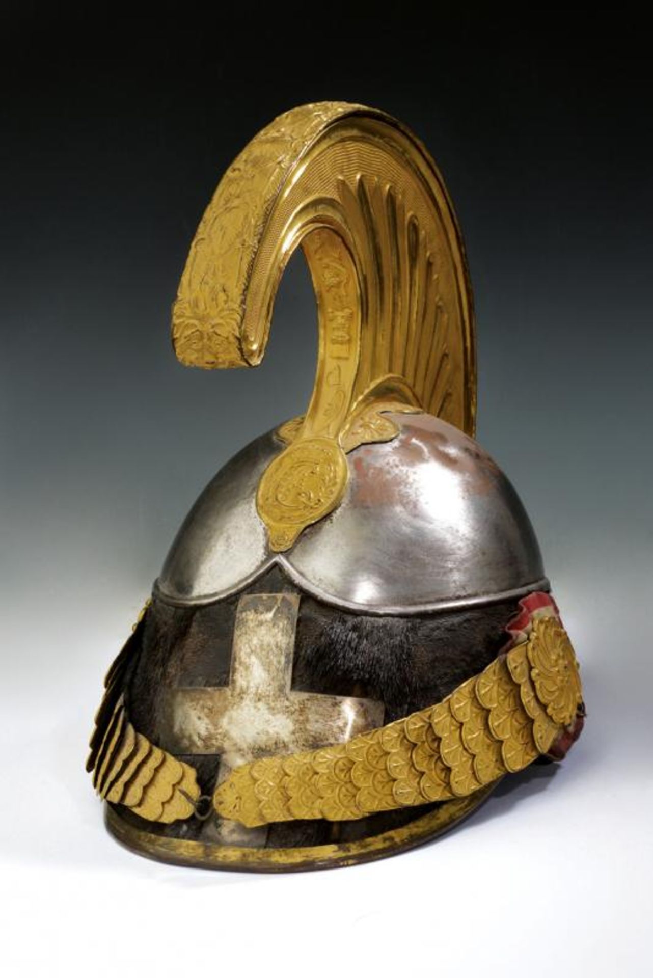 A cavalry helmet, epoch King Charles Albert of Sardinia (1831-1849)