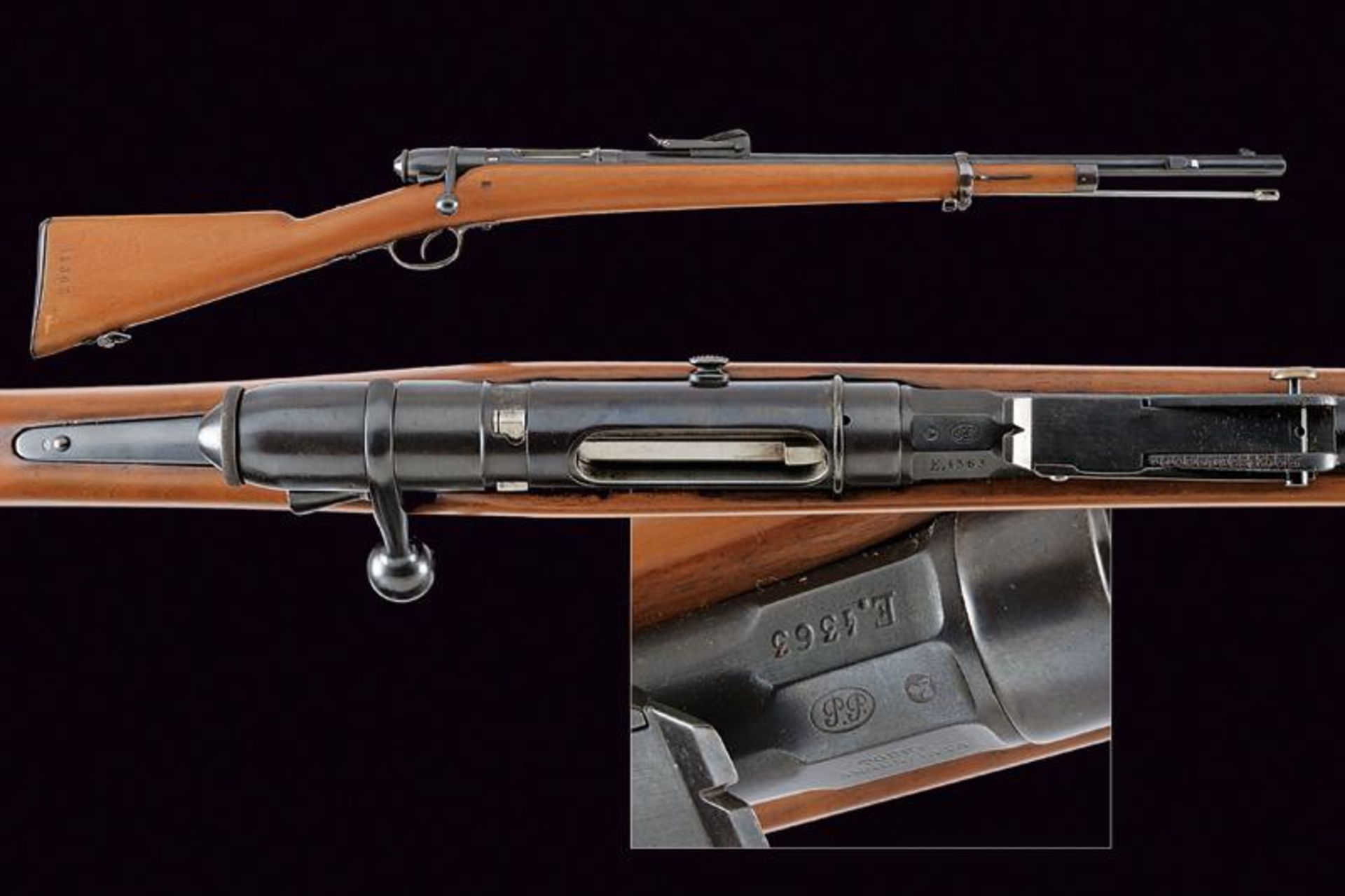 An 1870 TS Model Vetterli rifle (for Special Troopers)