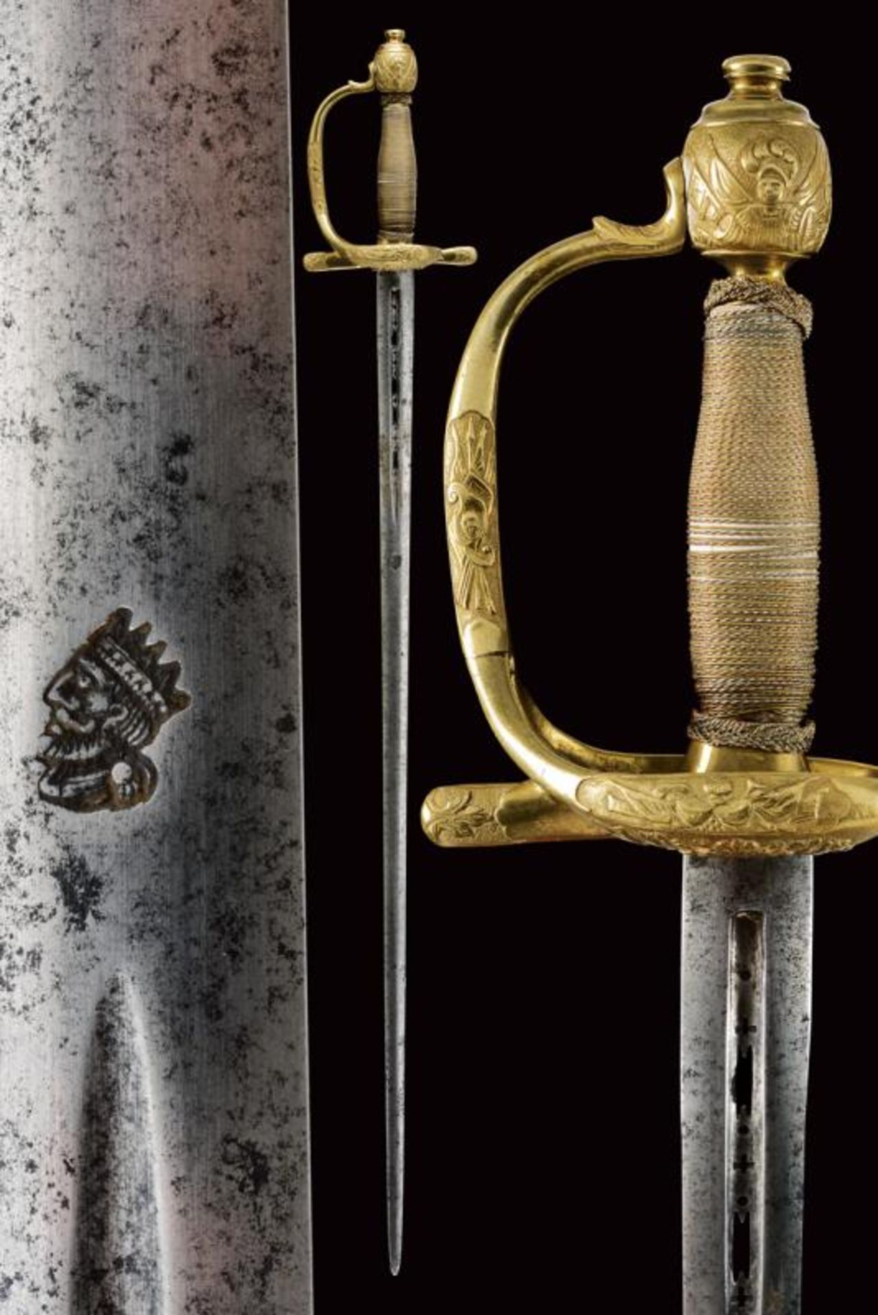 A very rare officer's sword