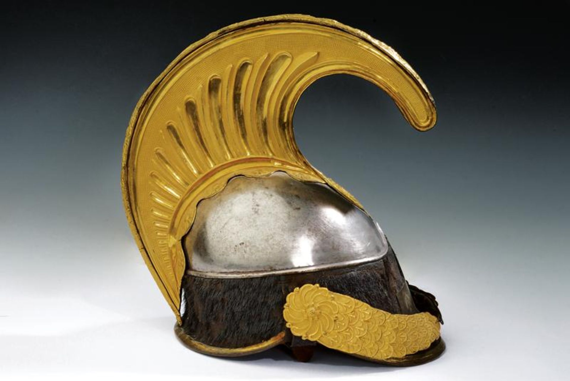 A cavalry helmet, epoch King Charles Albert of Sardinia (1831-1849) - Bild 5 aus 5