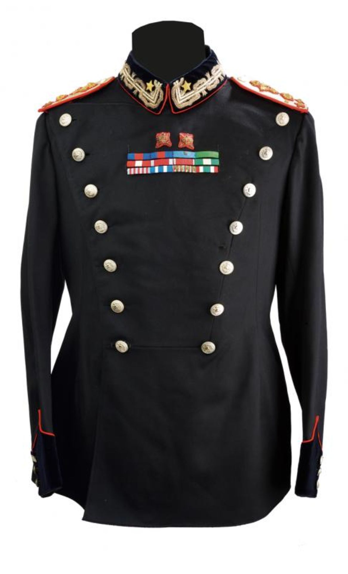 A general's uniform of Alberto Bonzani