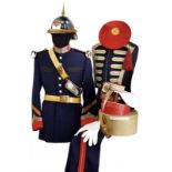 A complete uniform of the personal Guard of the Caudillo