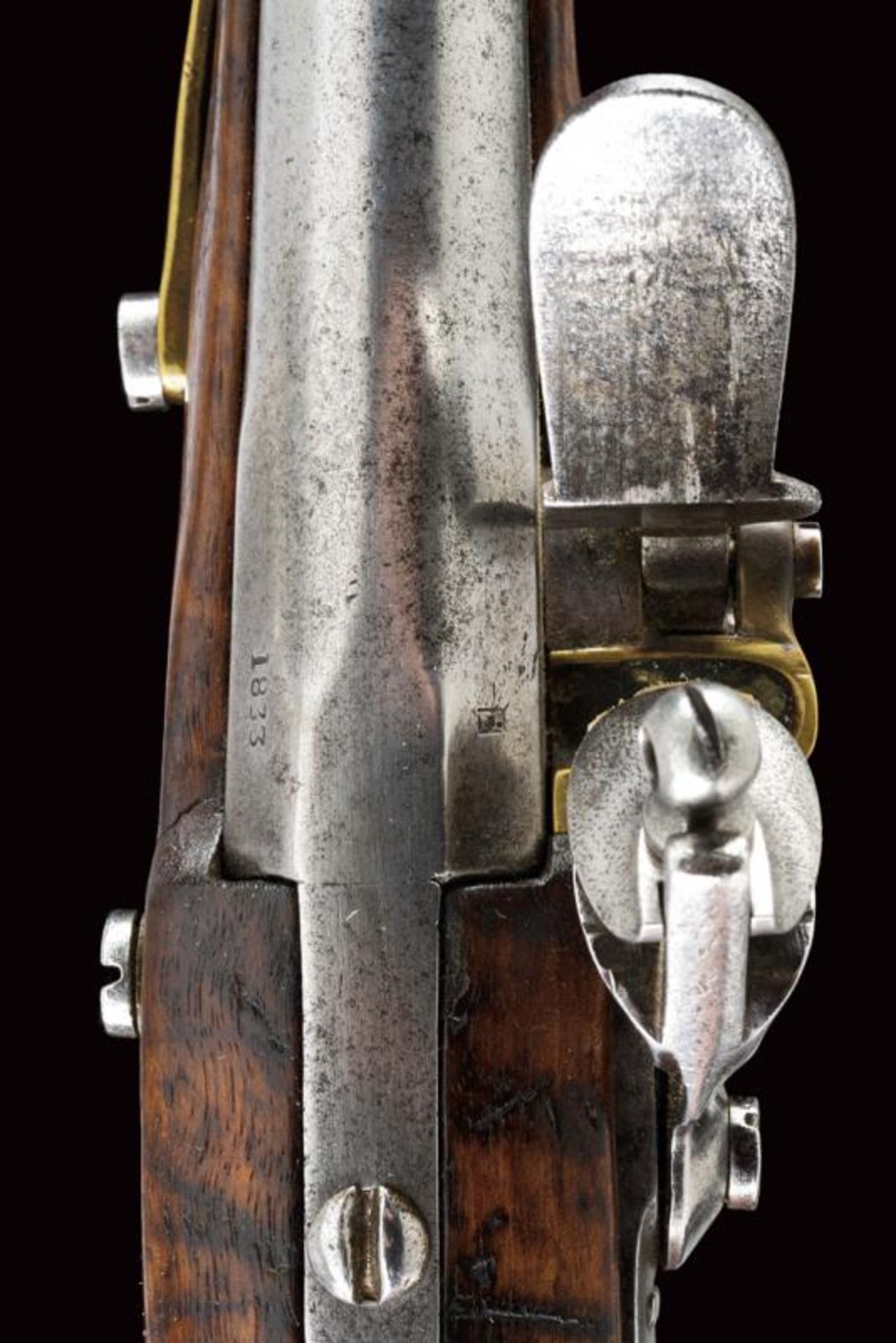 A cavalry flintlock pistol - Bild 6 aus 8