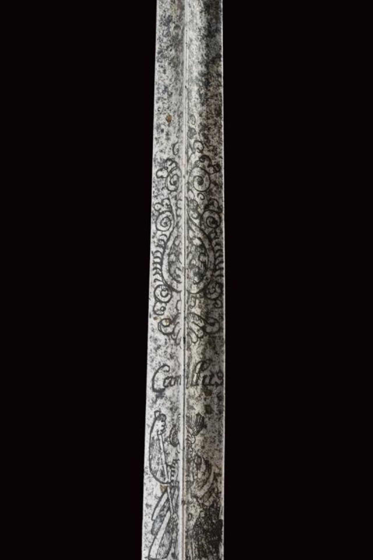 A rare civil servant's small sword - Image 7 of 8