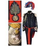 A Royal 'Carabinieri' major's uniform of Pietro Lombardi