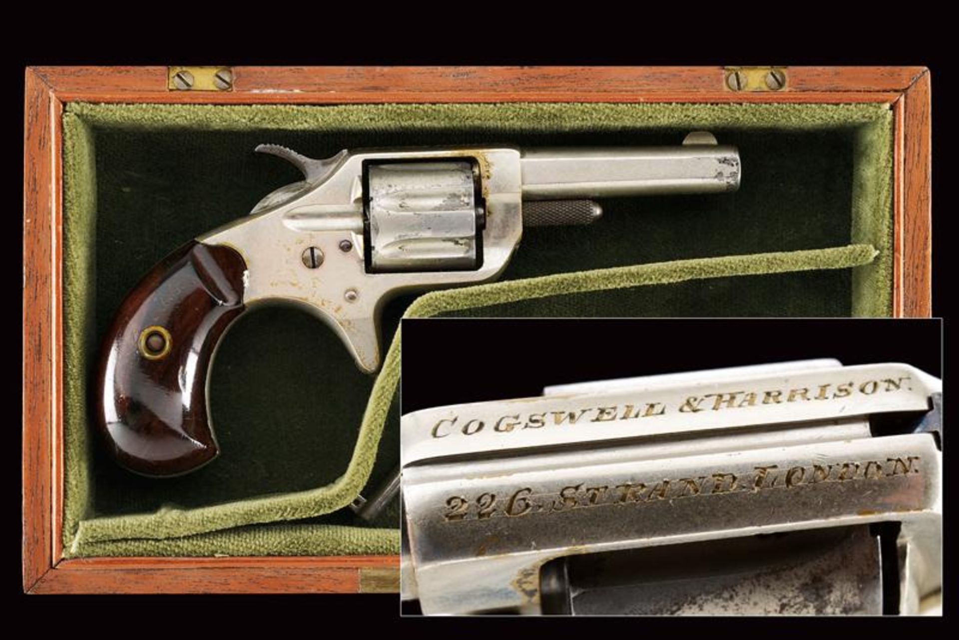 A cased Colt New Line 22 Revolver