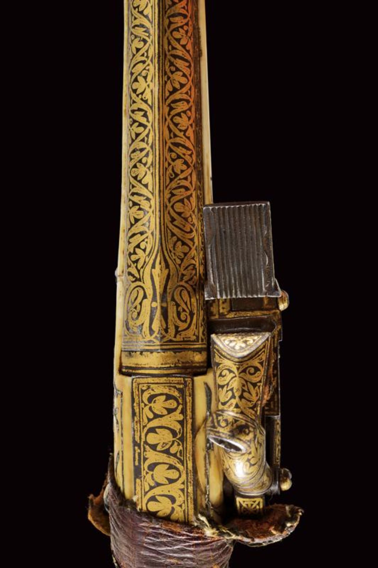 An exceptional miquelet lock Cossack pistol - Bild 15 aus 16