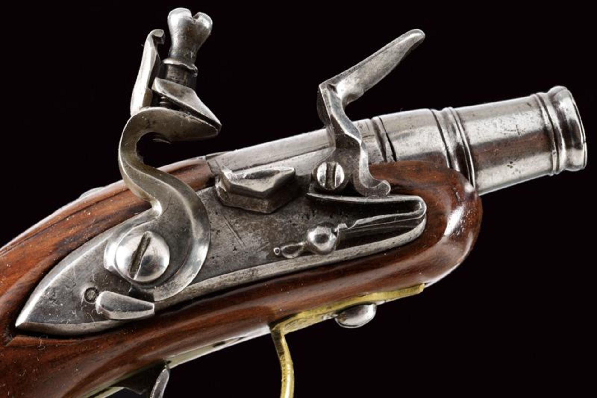 A rare and small flintlock pistol - Image 2 of 7