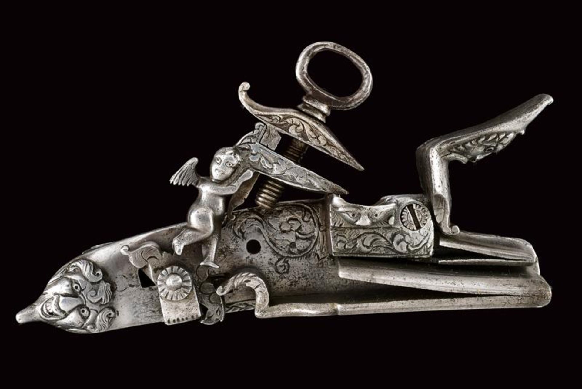 A beautiful roman style flintlock