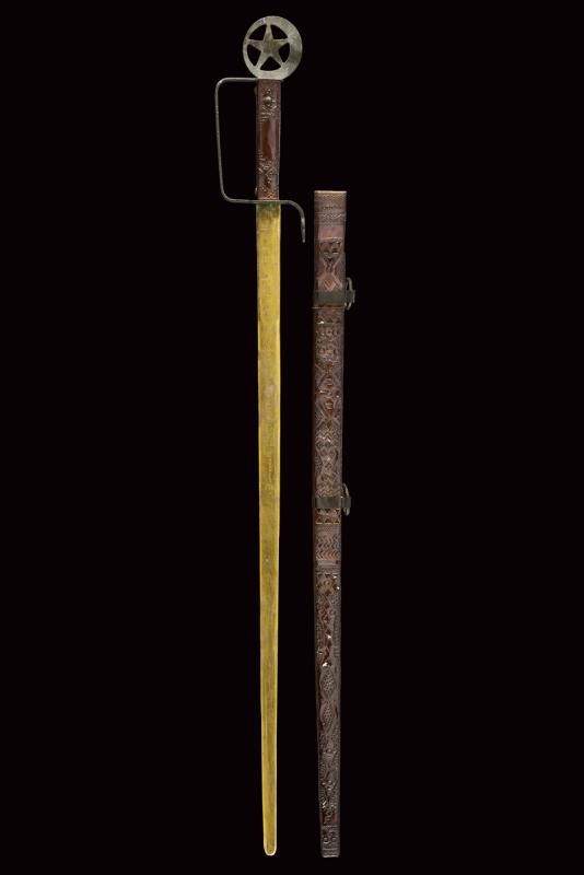 An interesting and rare ceremonial sword - Image 6 of 6