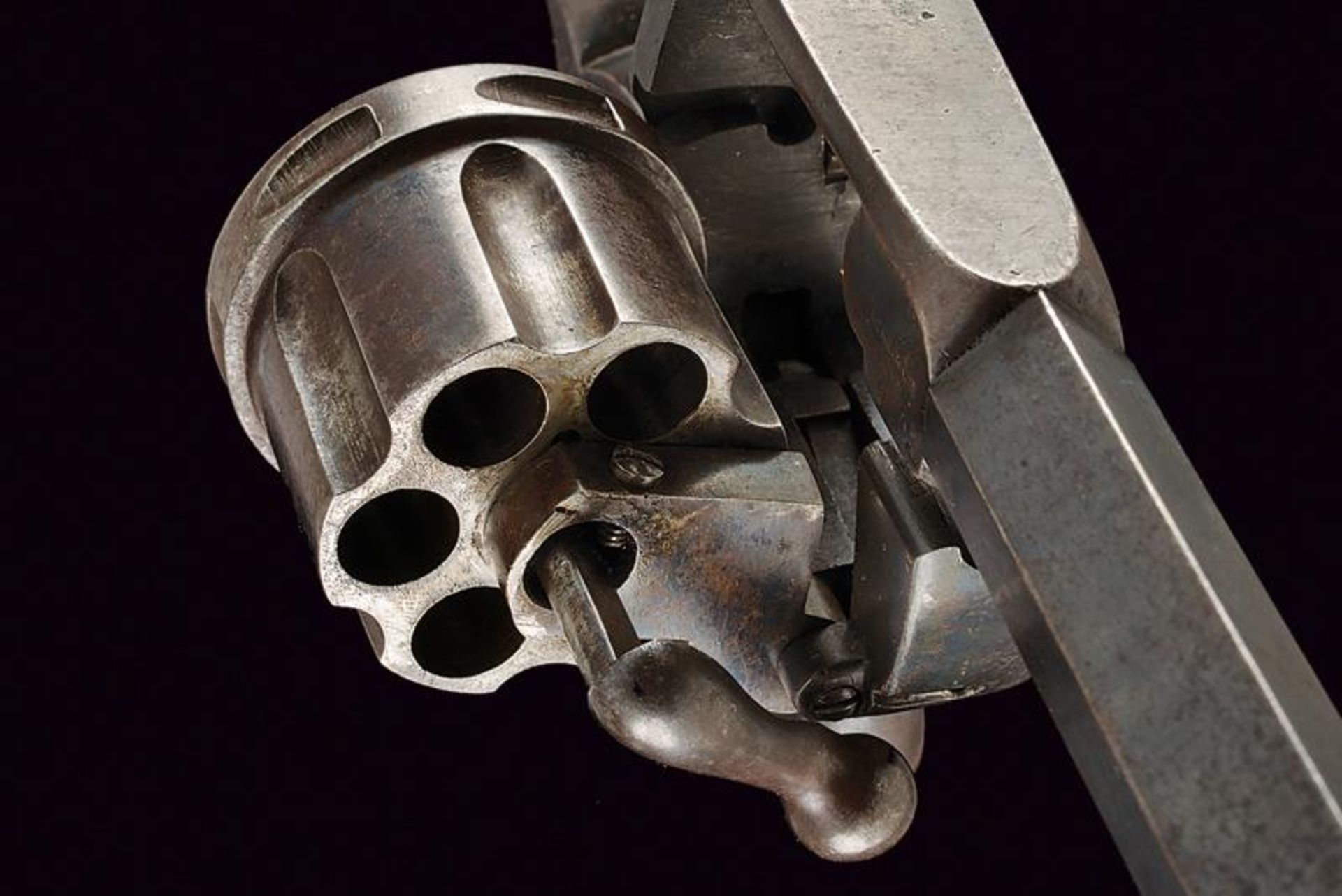 A rare and interesting centerfire revolver by J. Lacroix - Bild 6 aus 7