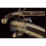 A flintlock wender pistol