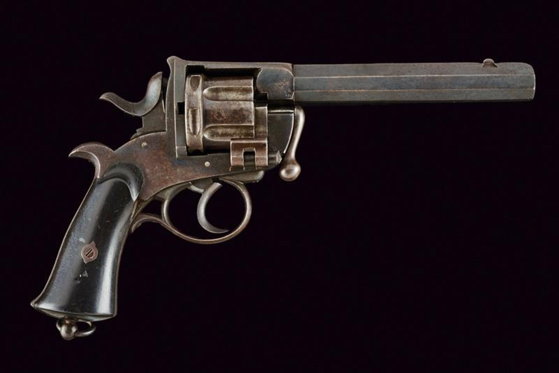 A rare and interesting centerfire revolver by J. Lacroix - Bild 7 aus 7