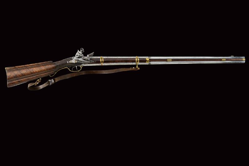 A rare and interesting over and under barreled miquelet lock gun by Matteo Car - Image 13 of 13