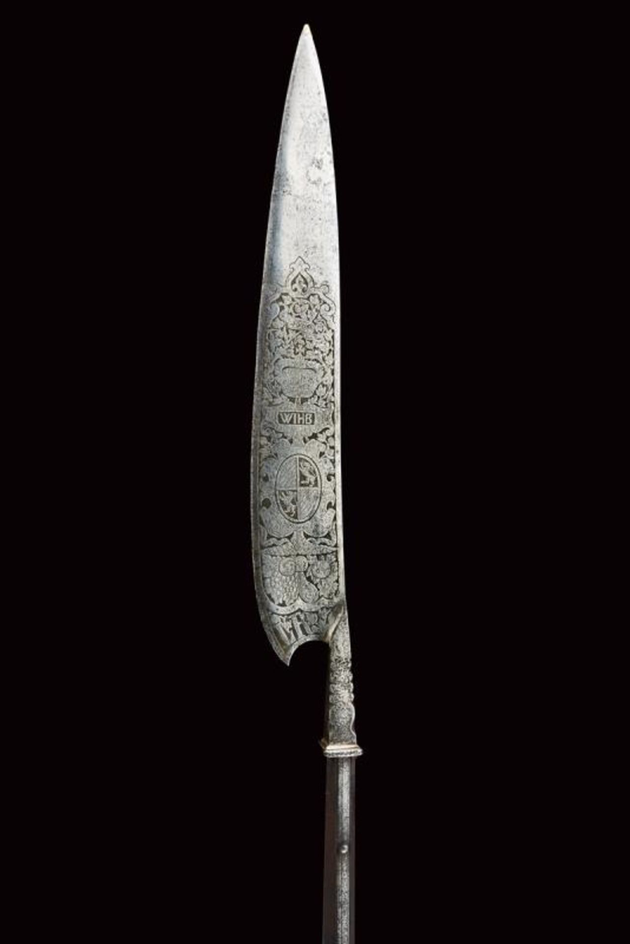 An extremely rare Kouse (glaive) of the 'Leibgarde der Hartschiere' of Duke Willhelm V - Bild 6 aus 6