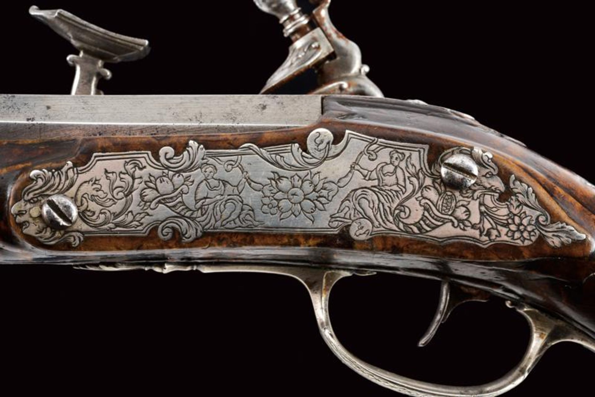 A fine snaphaunce lock pistol by Acqua Fresca - Image 12 of 13