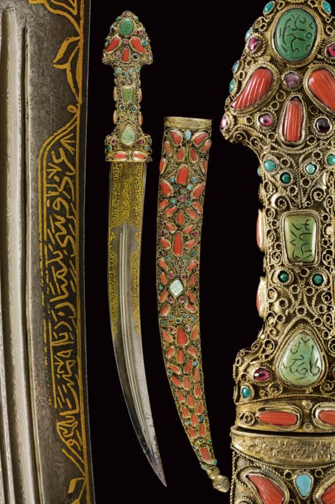 A magnificent dagger in the Trabzon style