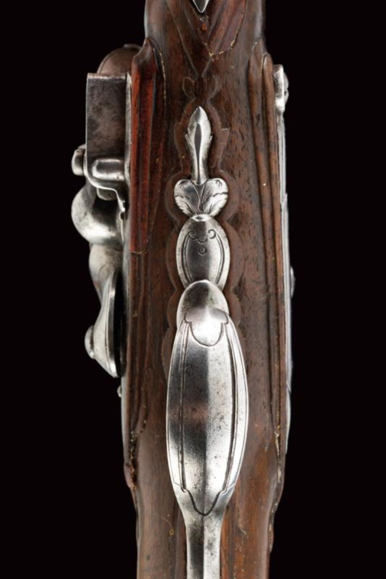 A fine flintlock traveling pistol - Image 4 of 7