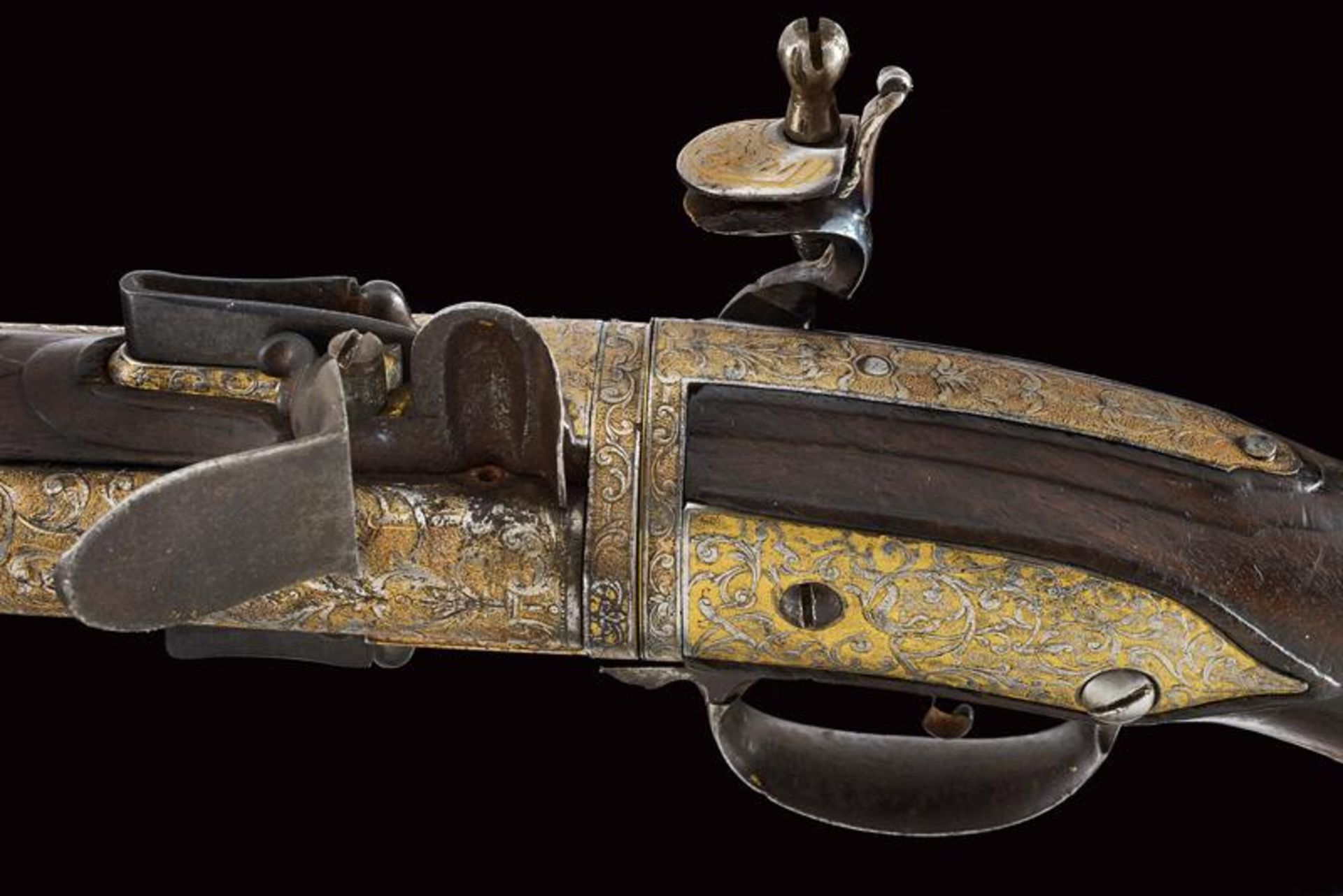 A flintlock wender pistol - Bild 9 aus 13