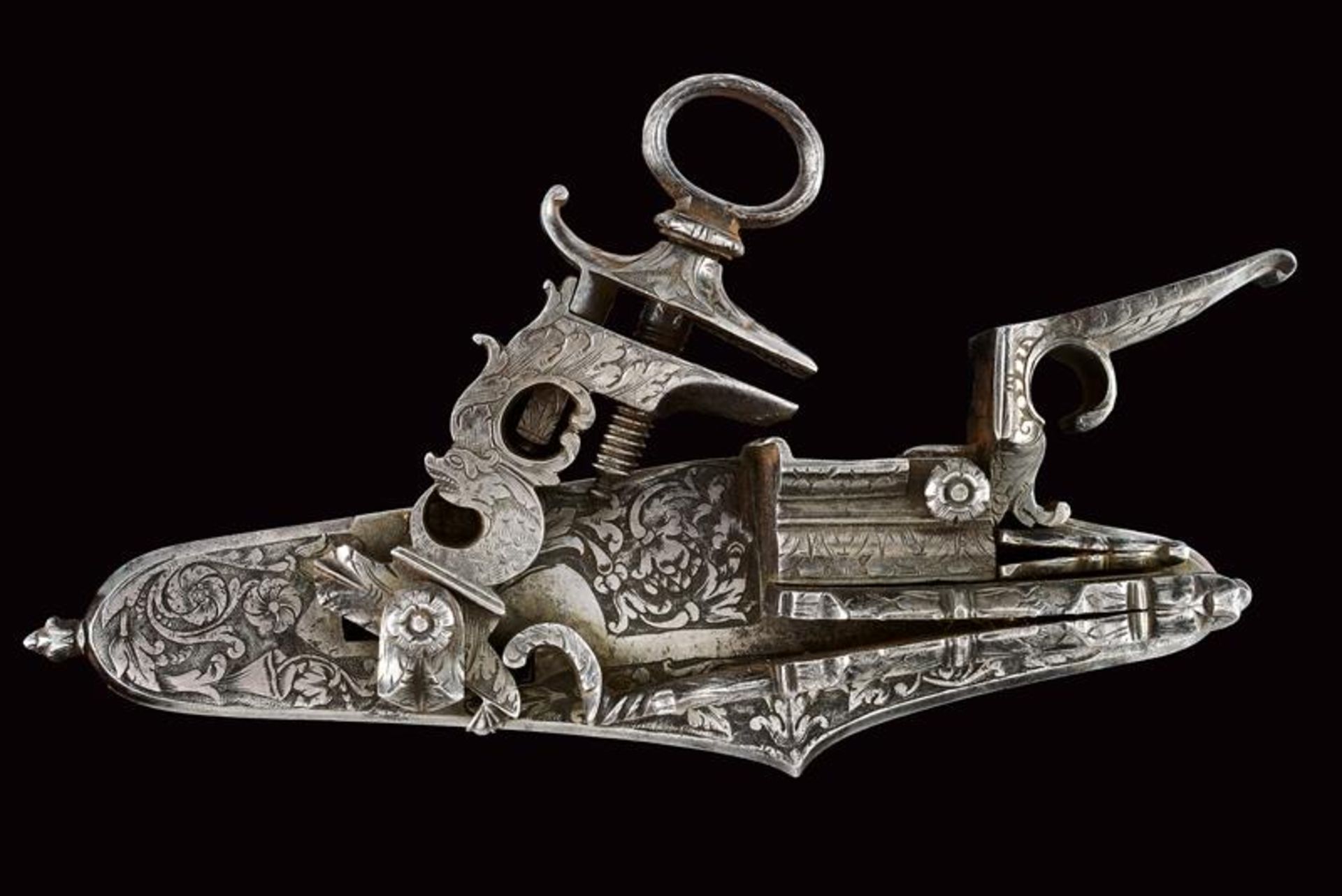 A beautiful roman style flintlock