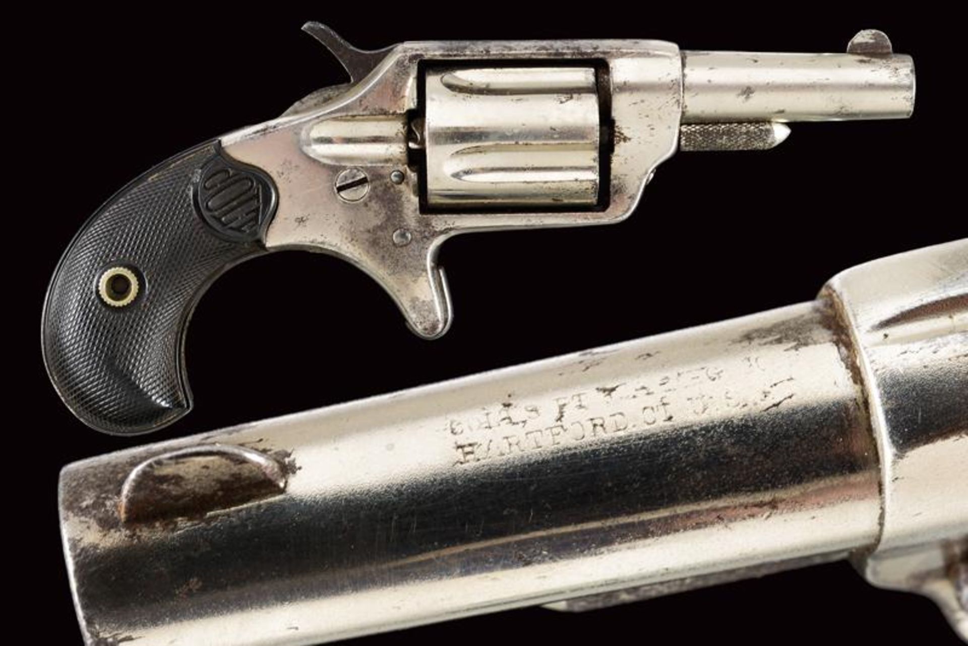 A Colt New Line 32 Caliber Revolver